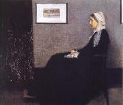 Arrangement in Grey and Black Nr.1 or Portrait of the Artist-s Mother, James Abbott McNeil Whistler